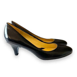 Naturalizer Deino N5 Comfort Smooth Black Leather Classic Pumps Women’s Size 9.5